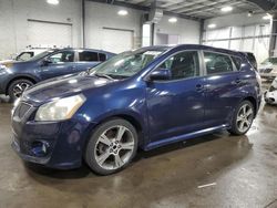 Pontiac salvage cars for sale: 2009 Pontiac Vibe GT