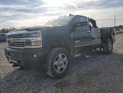 Salvage cars for sale at Columbus, OH auction: 2015 Chevrolet Silverado K2500 High Country