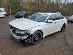 Carros salvage sin ofertas aún a la venta en subasta: 2020 Honda Accord Touring