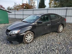 Salvage cars for sale at Windsor, NJ auction: 2017 Nissan Sentra S