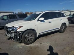 Salvage cars for sale at Pennsburg, PA auction: 2020 Infiniti QX60 Luxe