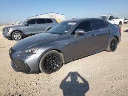 Salvage cars for sale from Copart Amarillo, TX: 2017 Lexus IS 300