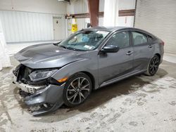 Salvage cars for sale at Leroy, NY auction: 2019 Honda Civic Sport