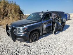 Carros salvage sin ofertas aún a la venta en subasta: 2018 Chevrolet Tahoe Police