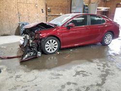 Salvage cars for sale at Ebensburg, PA auction: 2020 Toyota Camry LE