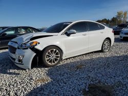 Salvage cars for sale at Wayland, MI auction: 2020 Ford Fusion SE