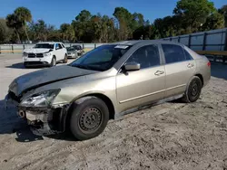 Salvage cars for sale from Copart Fort Pierce, FL: 2004 Honda Accord LX