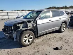 Volkswagen salvage cars for sale: 2019 Volkswagen Atlas SE