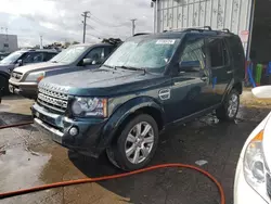 2013 Land Rover LR4 HSE Luxury en venta en Chicago Heights, IL