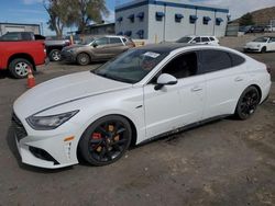 Salvage cars for sale at Albuquerque, NM auction: 2022 Hyundai Sonata N Line