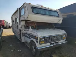 Ford Honeybee salvage cars for sale: 1987 Ford Econoline E350 Cutaway Van