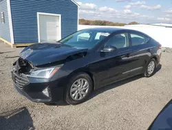 Salvage cars for sale at Assonet, MA auction: 2019 Hyundai Elantra SE