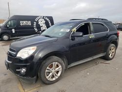 Salvage cars for sale at Grand Prairie, TX auction: 2015 Chevrolet Equinox LT