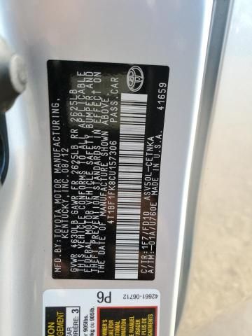 2012 Toyota Camry Base