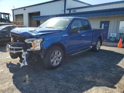 Salvage cars for sale at Mcfarland, WI auction: 2018 Ford F150 Super Cab