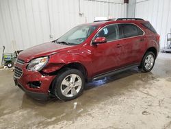 Salvage cars for sale at Franklin, WI auction: 2017 Chevrolet Equinox LT