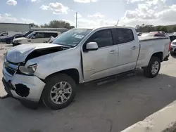 Salvage cars for sale at Orlando, FL auction: 2019 Chevrolet Colorado LT