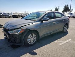 Salvage cars for sale at Rancho Cucamonga, CA auction: 2018 Hyundai Elantra SE