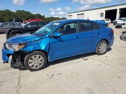 Salvage cars for sale at Gaston, SC auction: 2022 KIA Rio LX