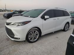 Toyota salvage cars for sale: 2024 Toyota Sienna Limited