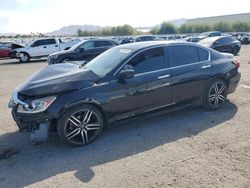 Salvage cars for sale at Las Vegas, NV auction: 2016 Honda Accord Sport