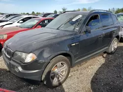 Salvage cars for sale at Elgin, IL auction: 2004 BMW X3 3.0I