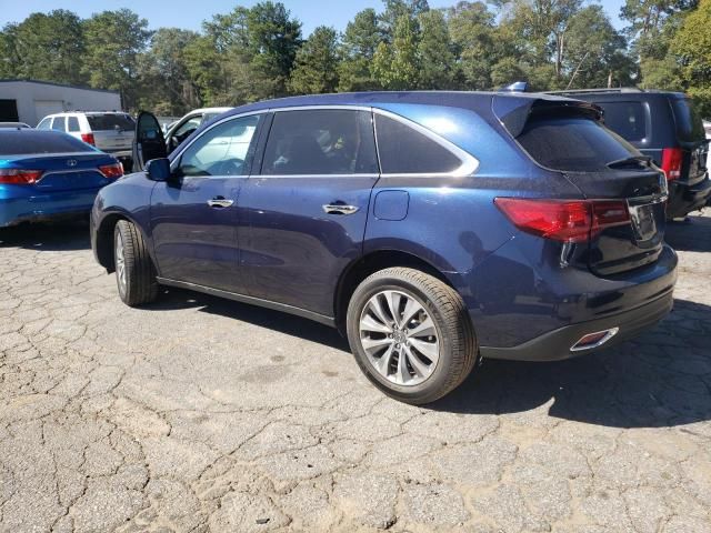 2016 Acura MDX Technology