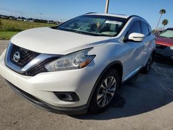 Carros salvage para piezas a la venta en subasta: 2017 Nissan Murano S