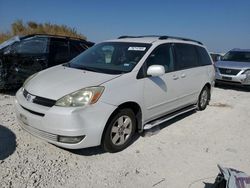 Salvage cars for sale at Taylor, TX auction: 2005 Toyota Sienna XLE