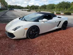 2012 Lamborghini Gallardo Spyder en venta en Fort Pierce, FL