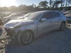 Infiniti salvage cars for sale: 2018 Infiniti Q50 Luxe