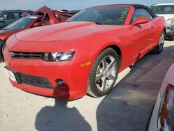 Salvage cars for sale at Riverview, FL auction: 2015 Chevrolet Camaro LT