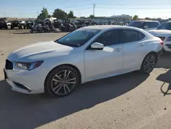 Acura salvage cars for sale: 2019 Acura TLX Technology