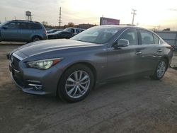 Salvage cars for sale at Chicago Heights, IL auction: 2014 Infiniti Q50 Base