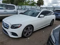 Salvage cars for sale at Riverview, FL auction: 2017 Mercedes-Benz E 400 4matic