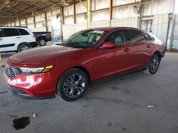 Honda salvage cars for sale: 2024 Honda Accord EX