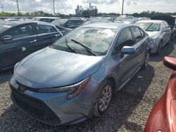 2022 Toyota Corolla LE en venta en Riverview, FL