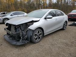 Salvage cars for sale at Cookstown, ON auction: 2019 KIA Forte EX