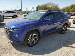 Salvage cars for sale at Oklahoma City, OK auction: 2023 Hyundai Tucson Limited