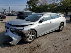 Chevrolet Vehiculos salvage en venta: 2017 Chevrolet Malibu LS