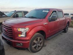 Ford salvage cars for sale: 2015 Ford F150 Supercrew