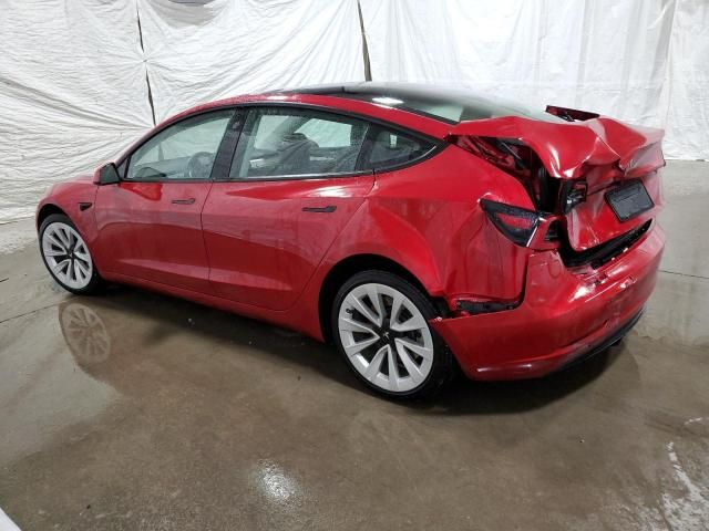 2022 Tesla Model 3