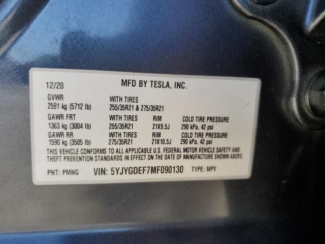 2021 Tesla Model Y