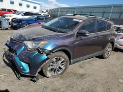 Salvage cars for sale at Albuquerque, NM auction: 2018 Toyota Rav4 HV LE