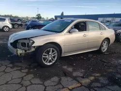 Salvage cars for sale at Woodhaven, MI auction: 2009 Chevrolet Impala LTZ