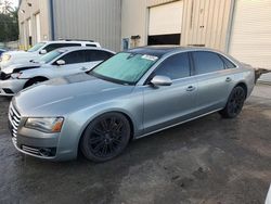 Salvage cars for sale at Savannah, GA auction: 2012 Audi A8 L Quattro