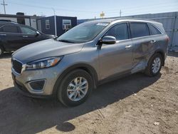 Salvage cars for sale at Greenwood, NE auction: 2017 KIA Sorento LX