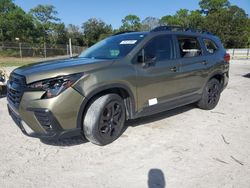 Salvage cars for sale at Fort Pierce, FL auction: 2023 Subaru Ascent Limited