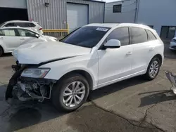 Salvage cars for sale at Vallejo, CA auction: 2013 Audi Q5 Premium