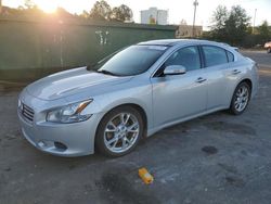 Carros salvage a la venta en subasta: 2014 Nissan Maxima S